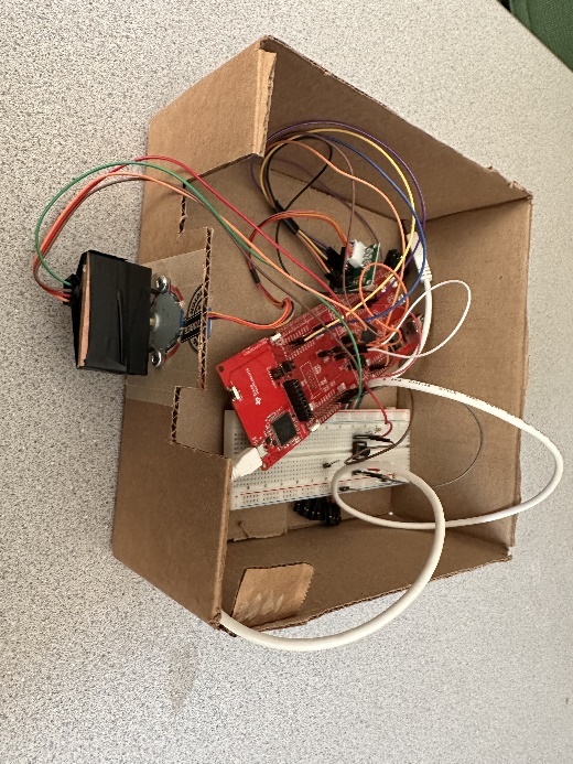 TI MSP432 ToF 3D Space Scanner